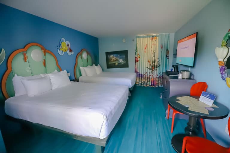 Photos and Thoughts on The Little Mermaid Rooms at Disney's Art of ...