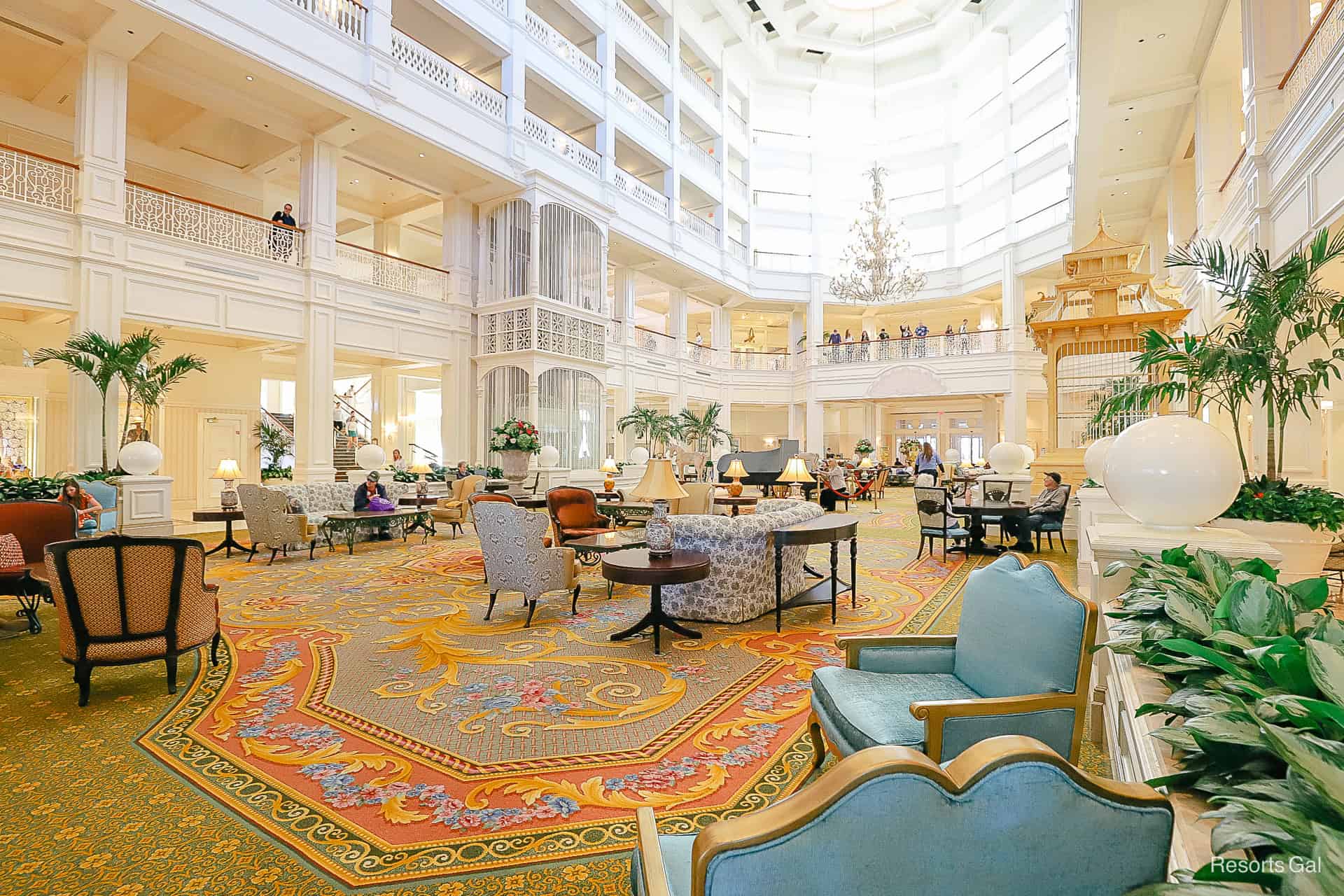 A Look at Disney’s Grand Floridian Lobby (Ahead of the 2025 Update)