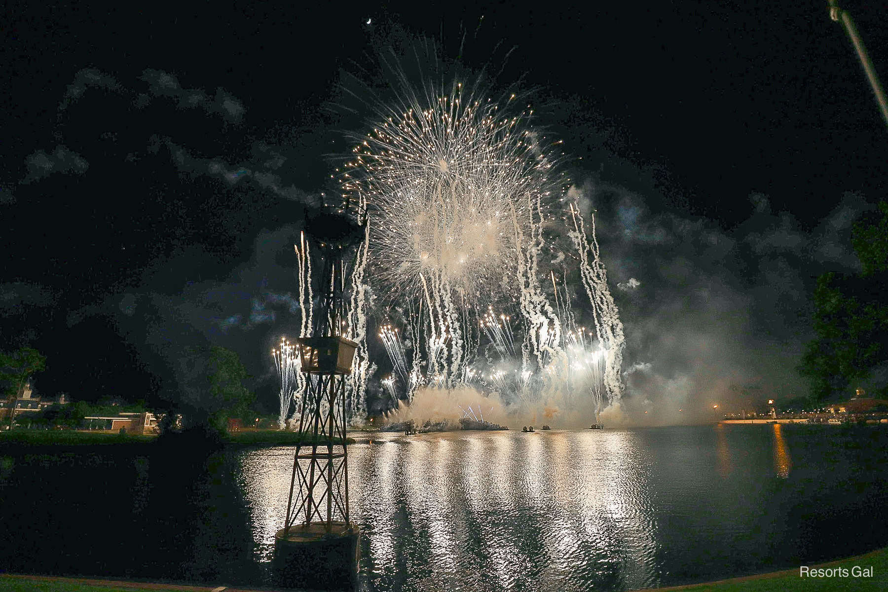 view of 'Luminous: The Symphony of Us' at Epcot 