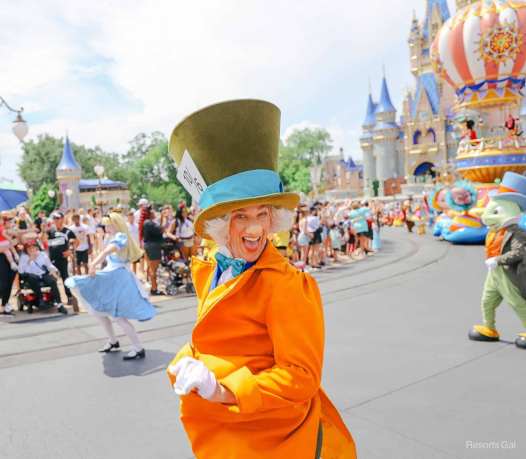 The Mad Hatter at Walt Disney World