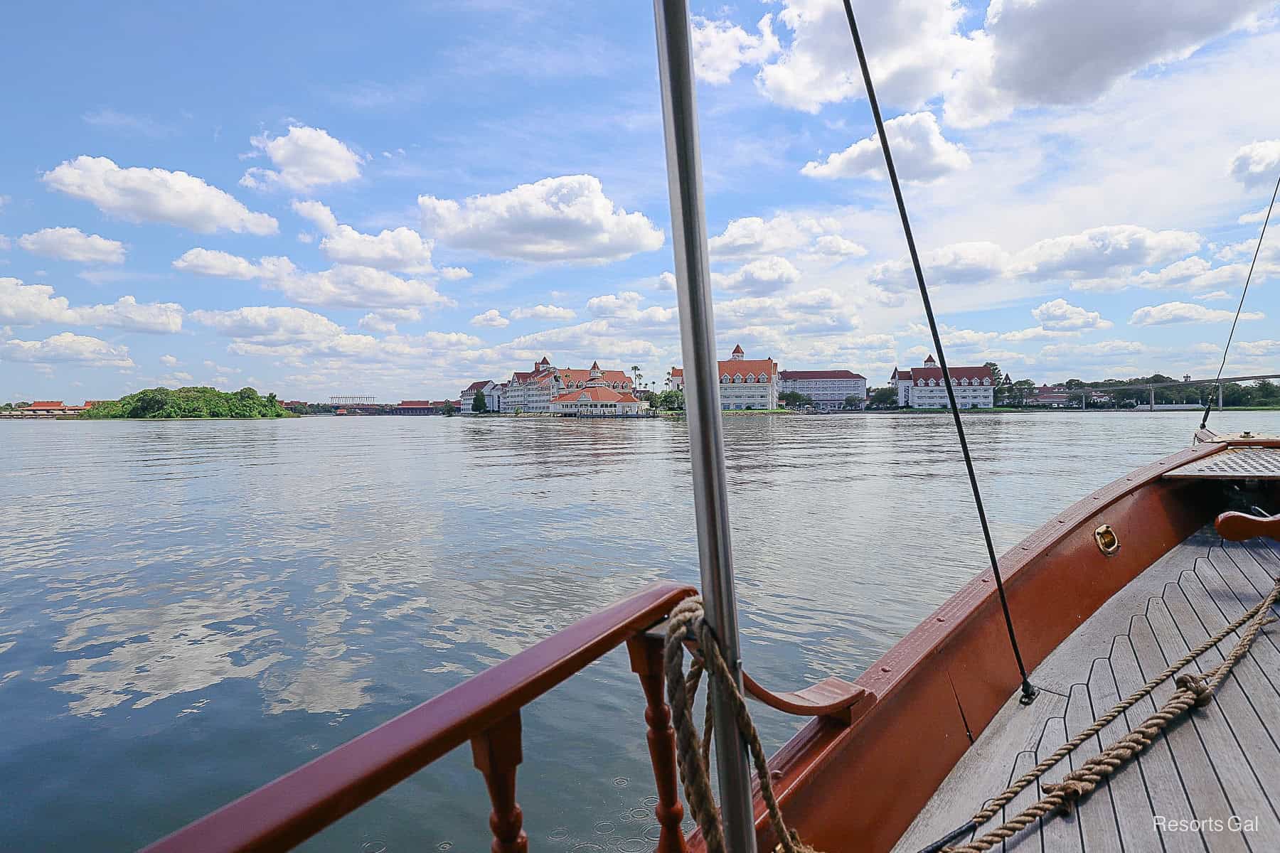 boat to Grand Floridian 