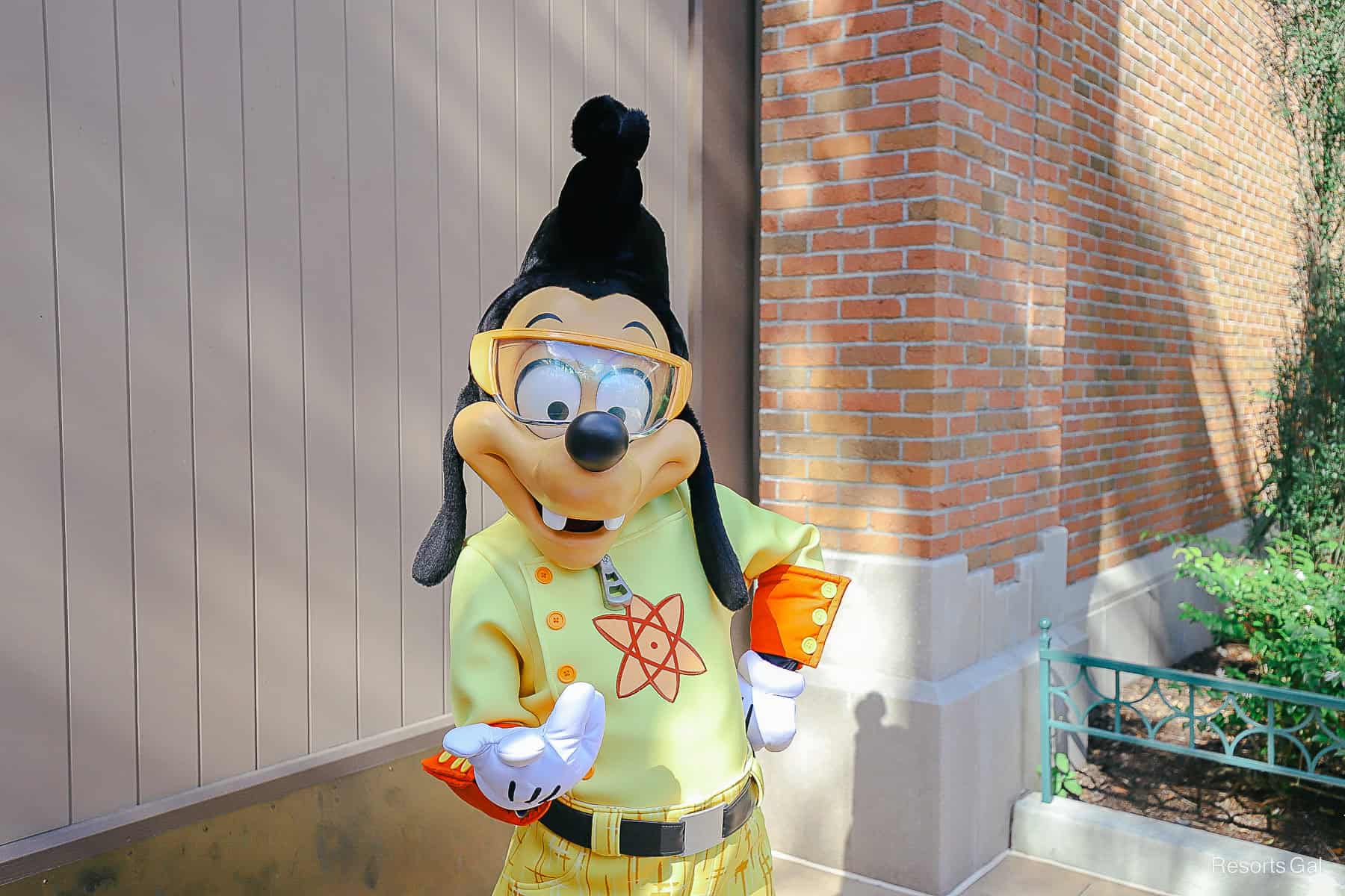 Max Goof as Powerline at Disney World