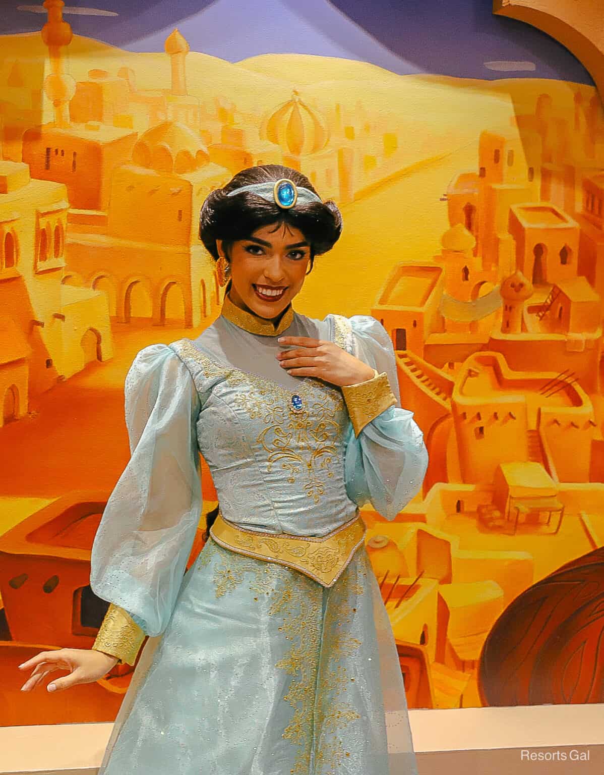 Meet Princess Jasmine at Epcot's Morocco Pavilion