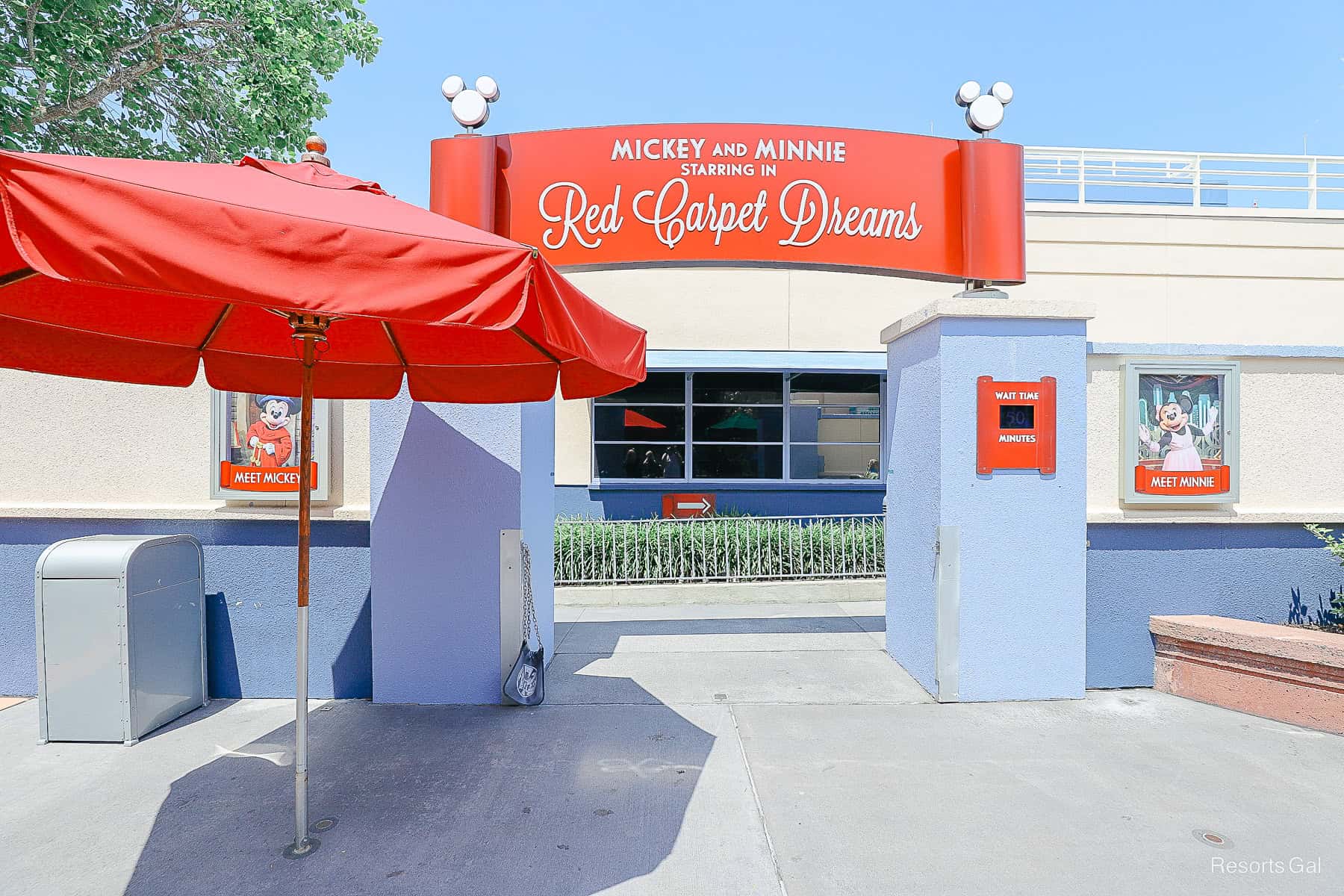 the entrance of Red Carpet Dreams at Disney's Hollywood Studios 