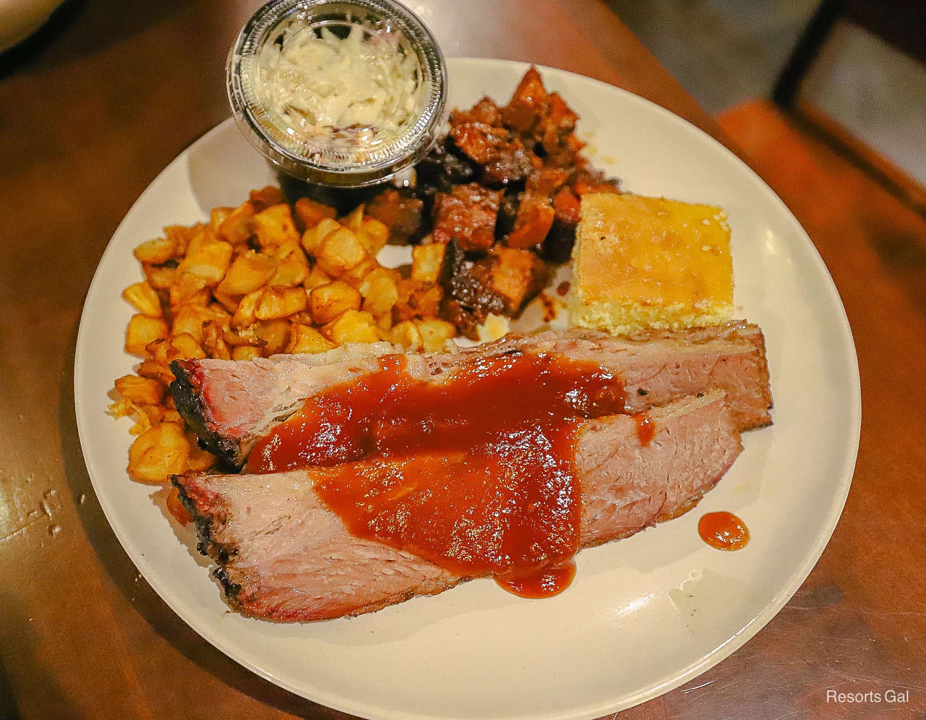 the brisket with burnt ends mobile order that we used in our example 