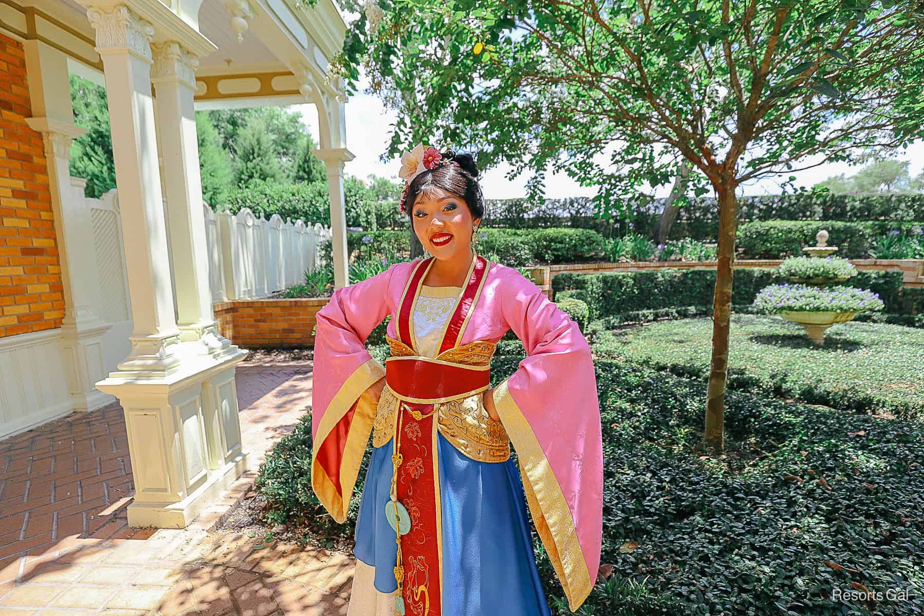 Mulan at Magic Kingdom 