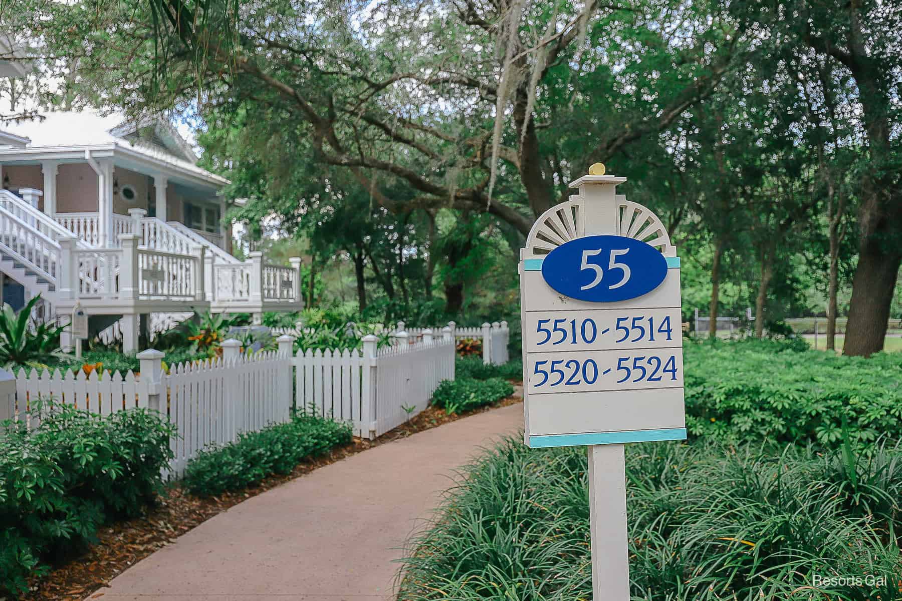 building 55 is closest to the Conch Flats trail at Old Key West 