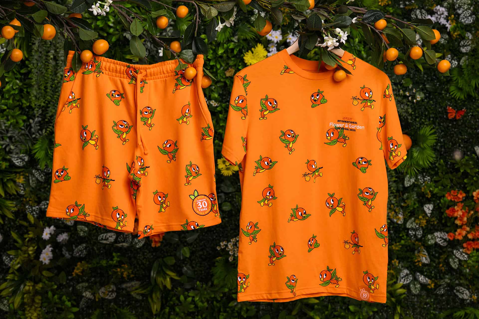 Orange Bird merchandise at Flower and Garden Festival 