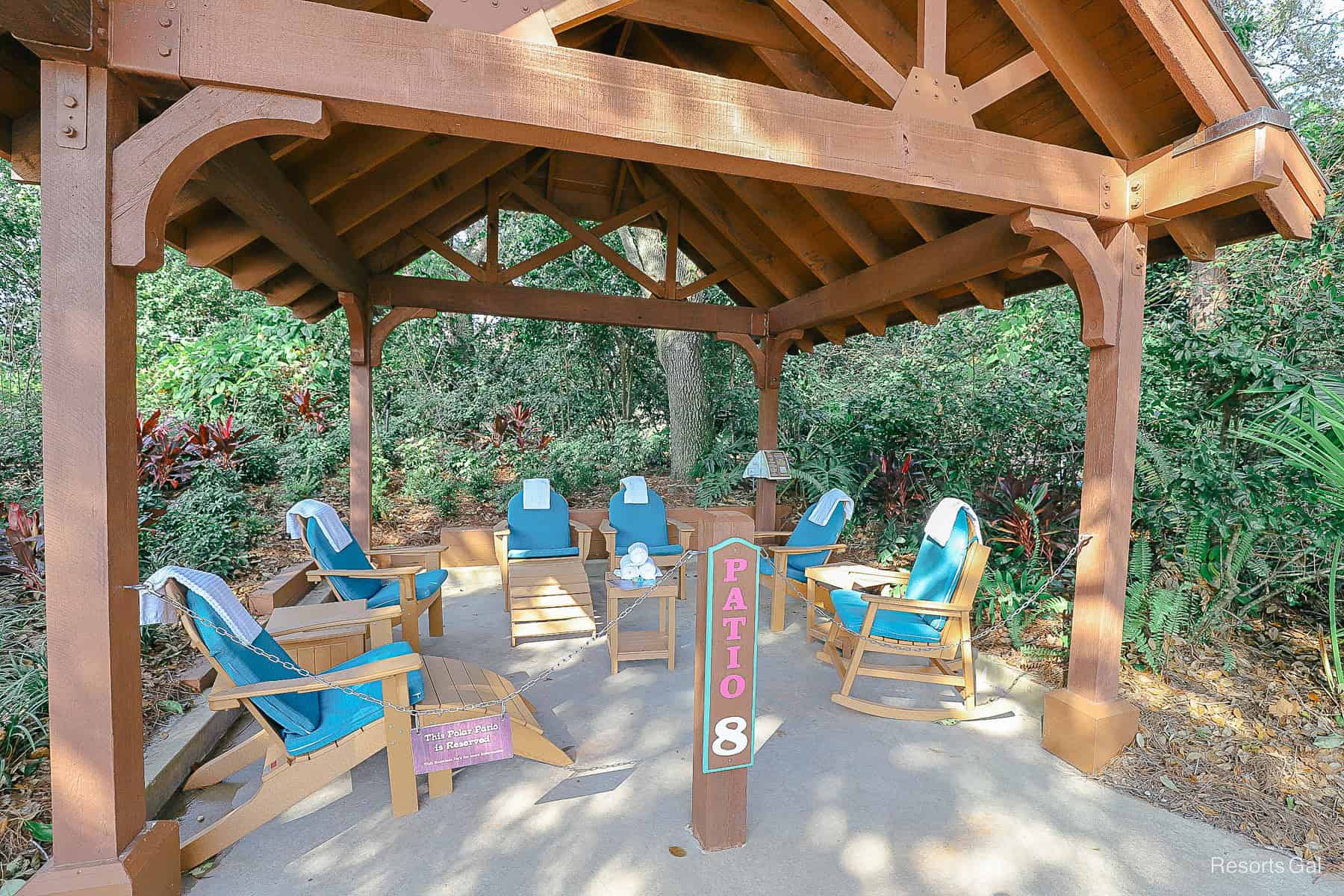 Polar Patio 8 location at Disney's Blizzard Beach 