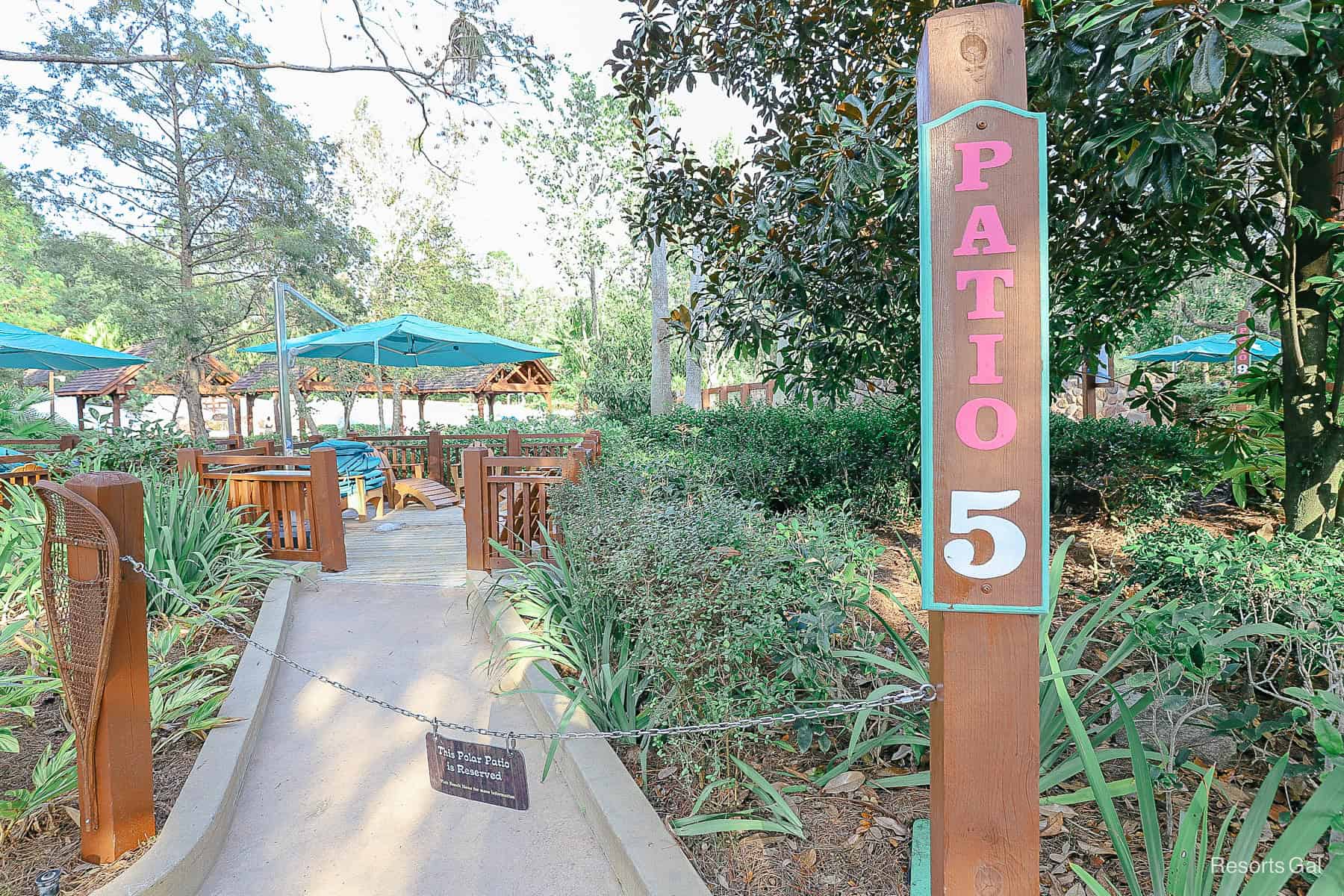 Polar Patio 5 at Disney's Blizzard Beach 