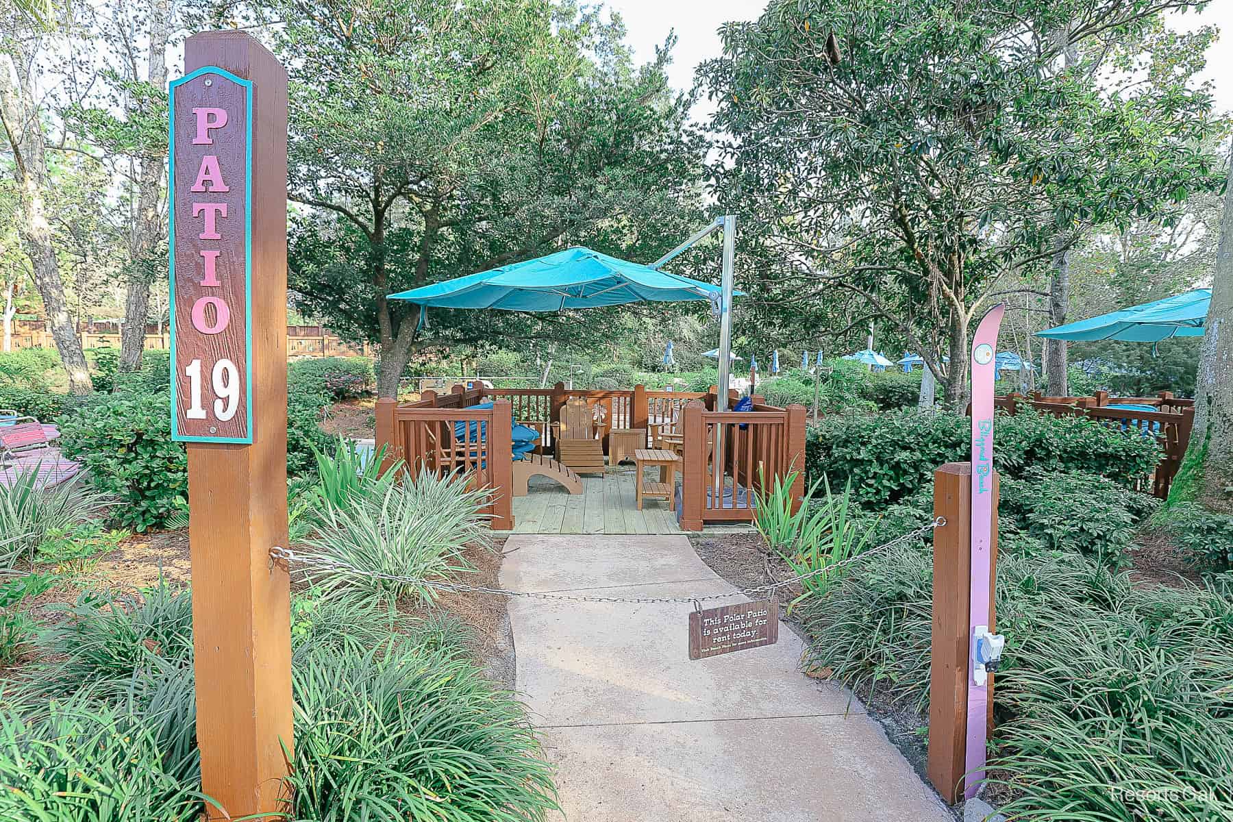 Polar Patio 19 at Disney's Blizzard Beach 