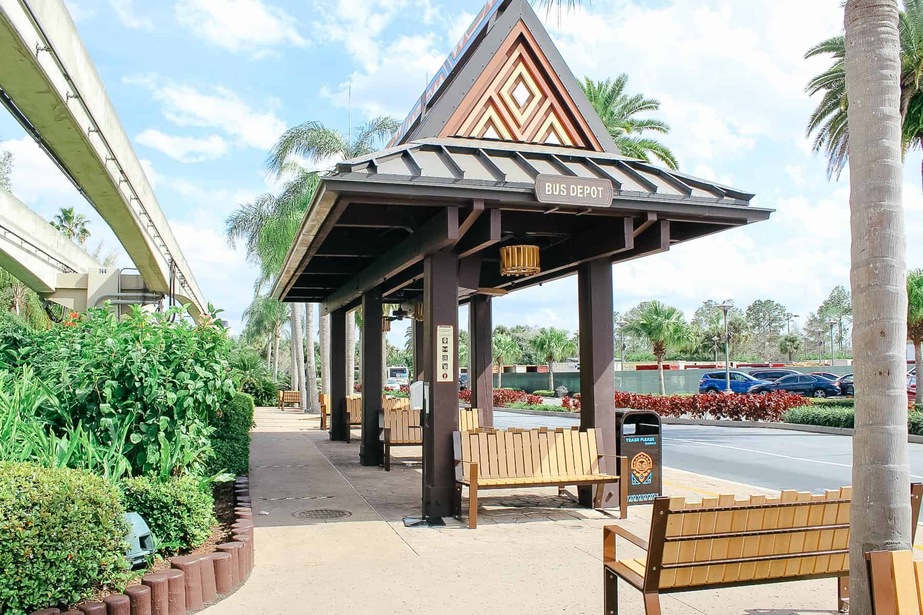 Polynesian Bus Stop 