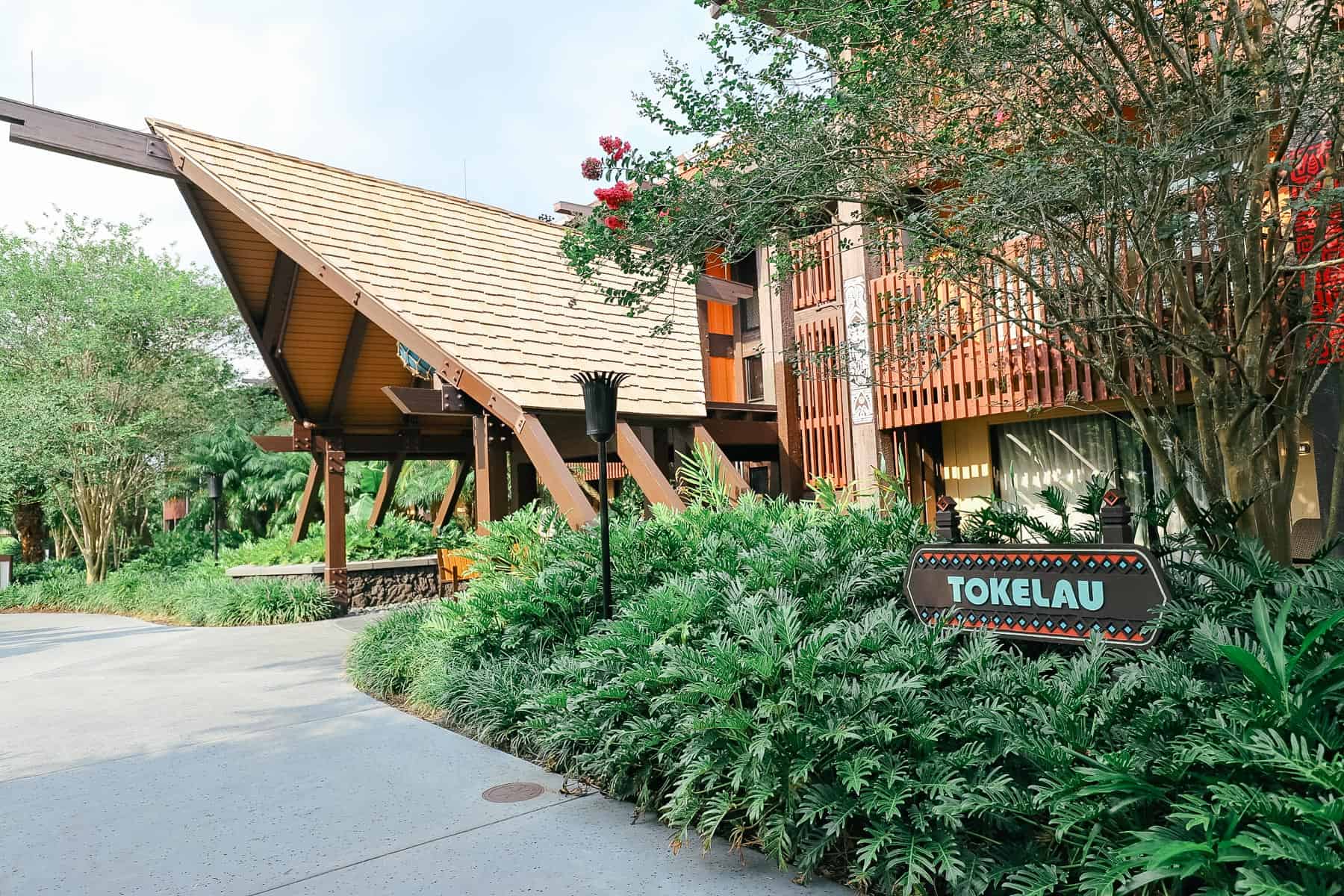 Tokelau building at the Polynesian 