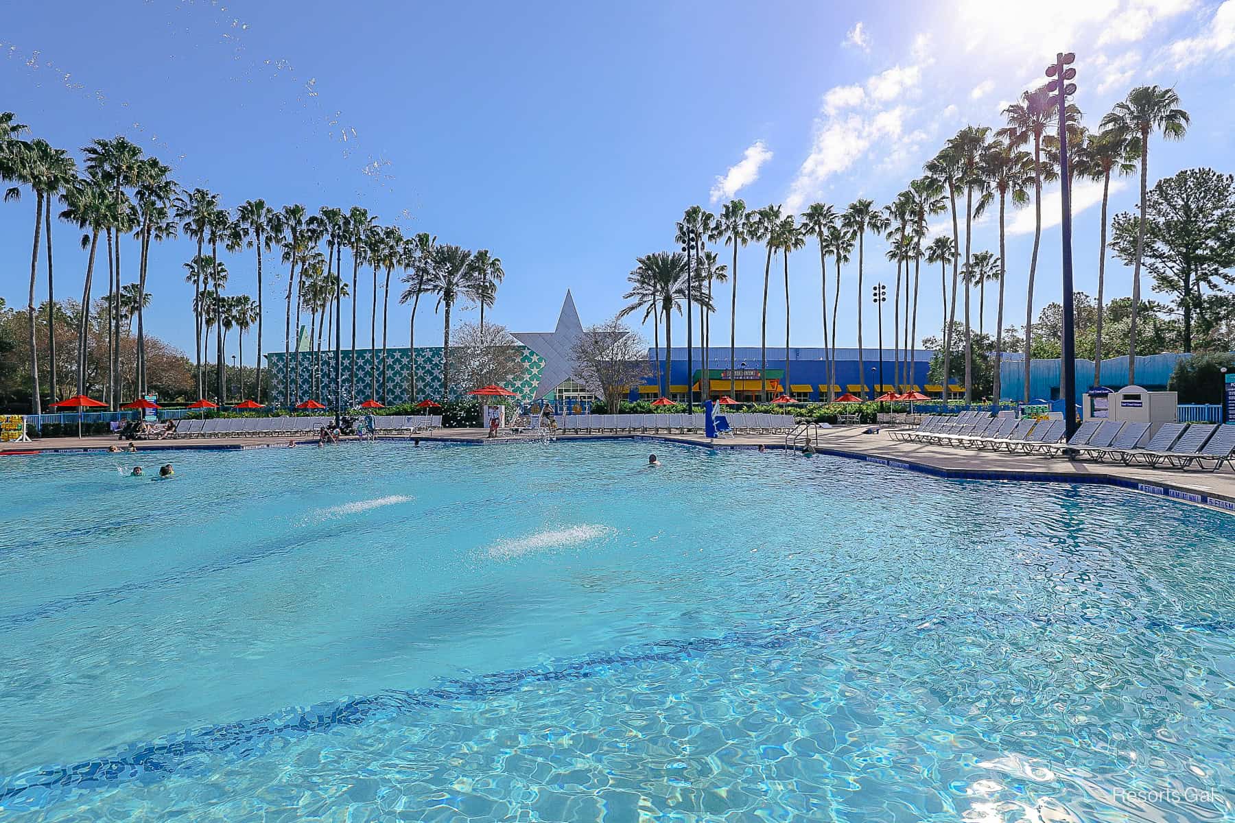 The Pool at Disney's All-Star Movies 