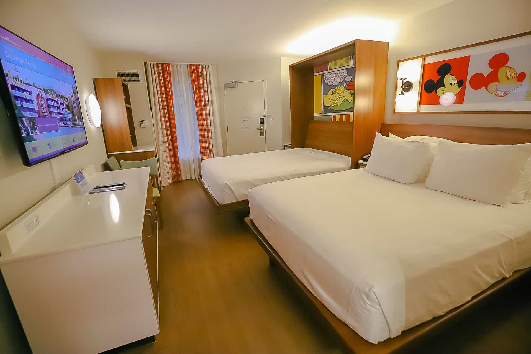 Current room at Disney's Pop Century Resort 