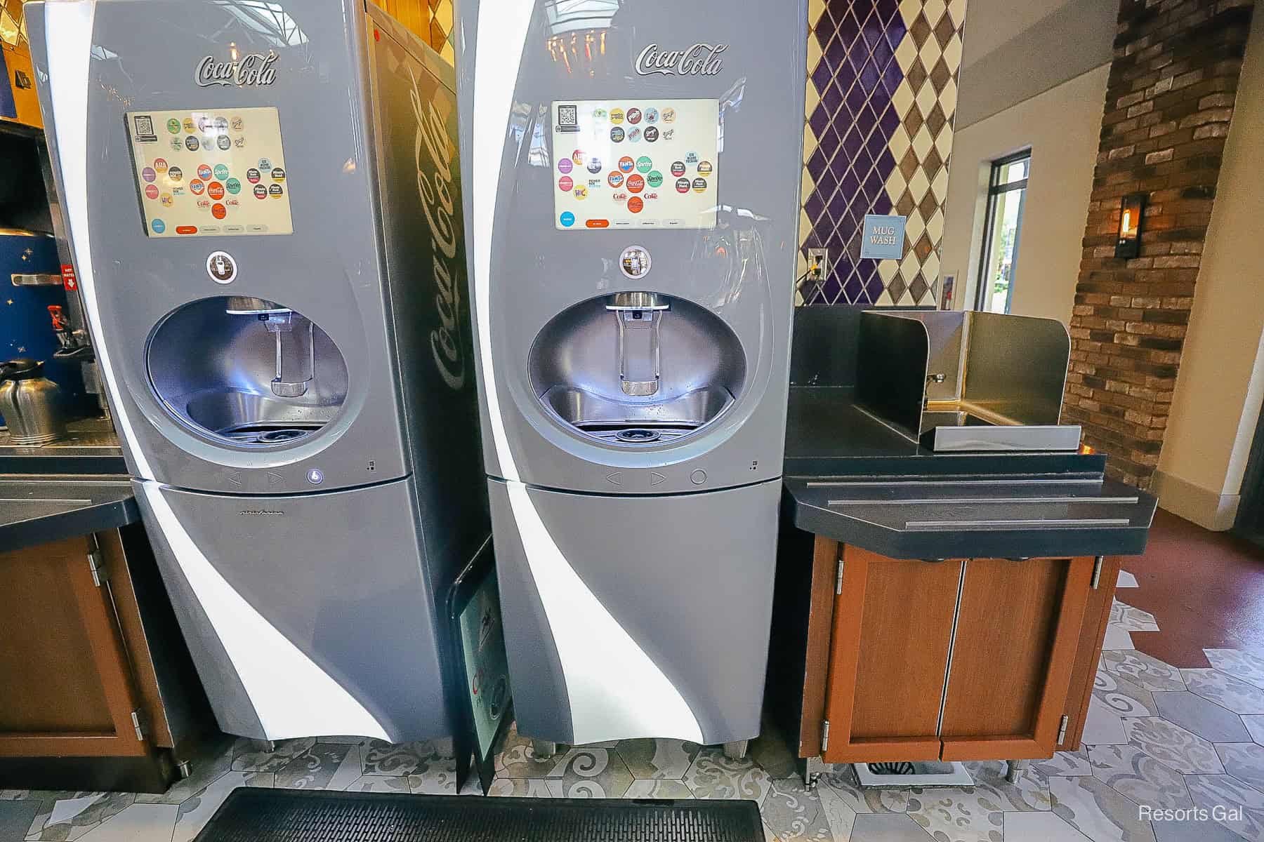 Freestyle machines at Port Orleans French Quarter 