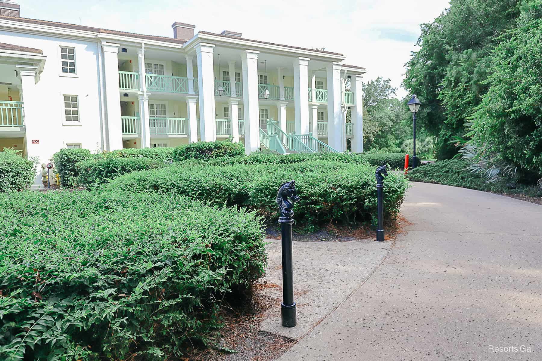 the Acadian House building at Port Orleans Riverside 