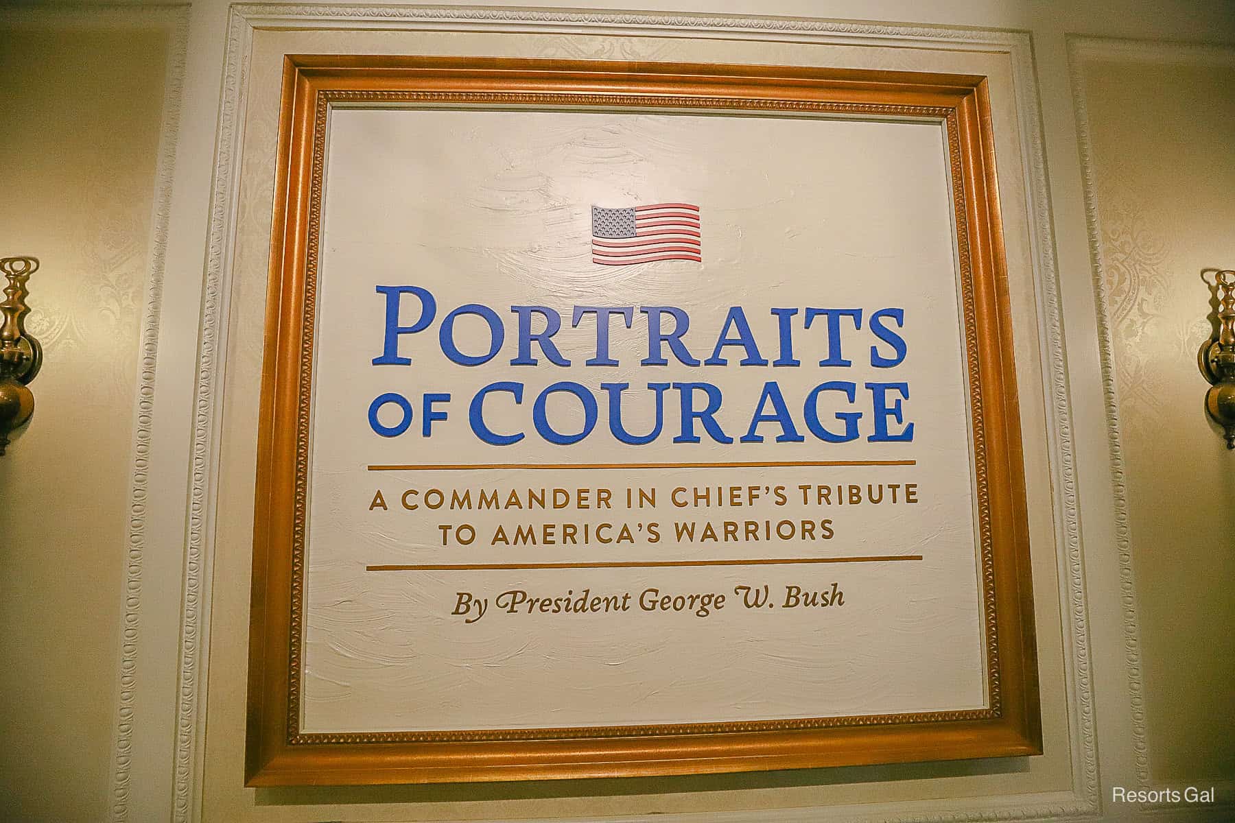 Portraits of Courage Exhibit Signage 