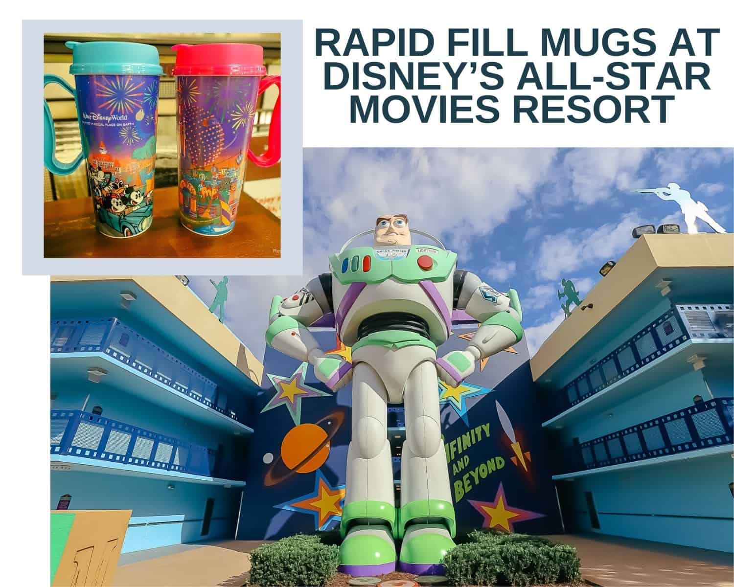 Everything Rapid Fill Mugs at Disney’s All-Star Movies Resort (With Refill Stations)