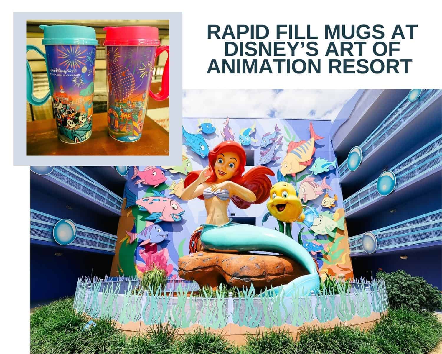 Disney’s Art of Animation Resort Rapid Fill Mugs (With Locations and Beverages)