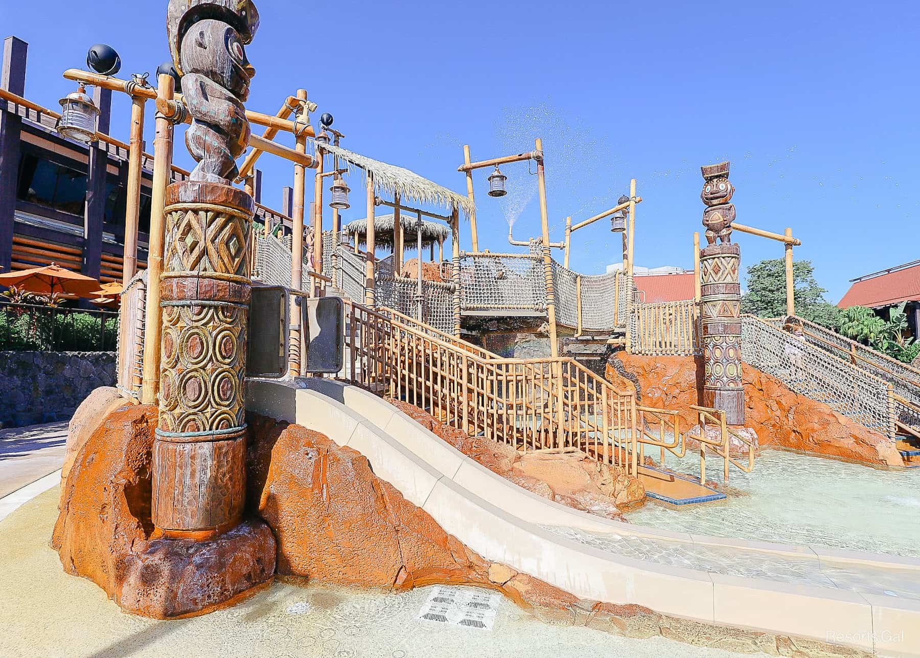 Kikis Tikis splash pad 