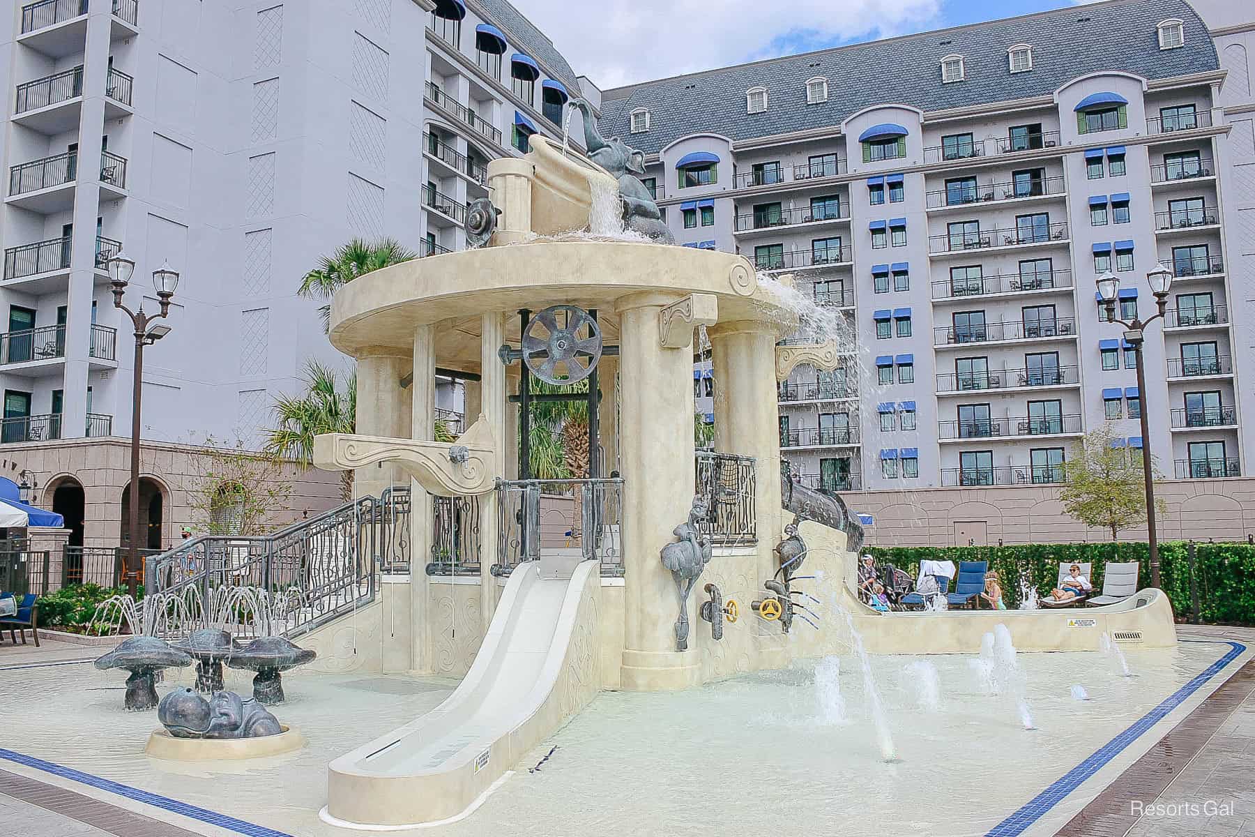 the S'il Vous Play area at Disney's Riviera Resort 