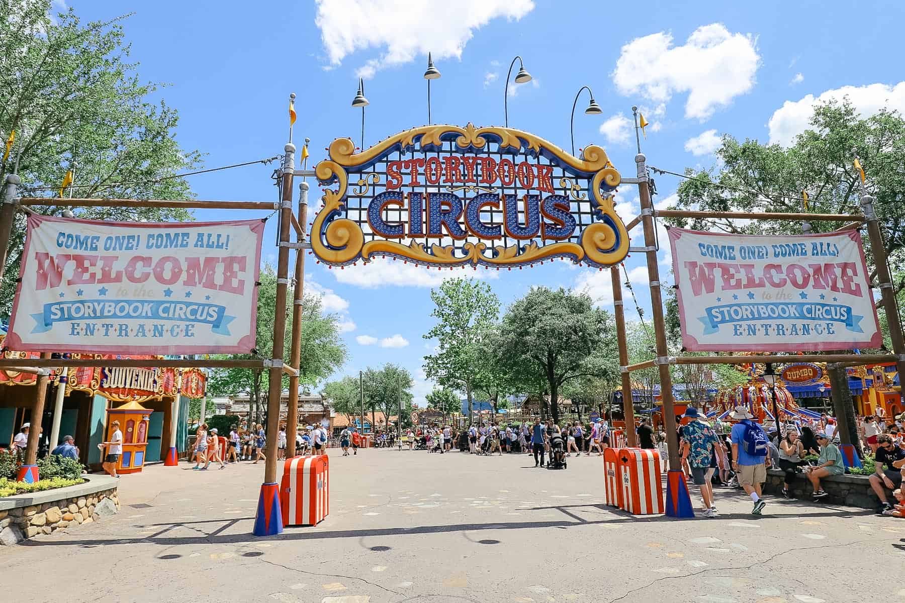 Storybook Circus signage 