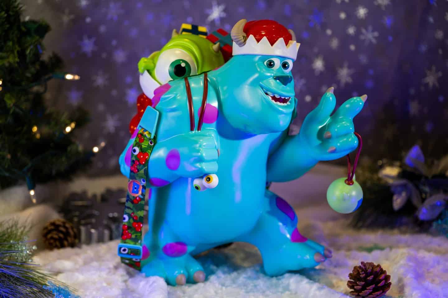 Sulley Santa popcorn bucket 