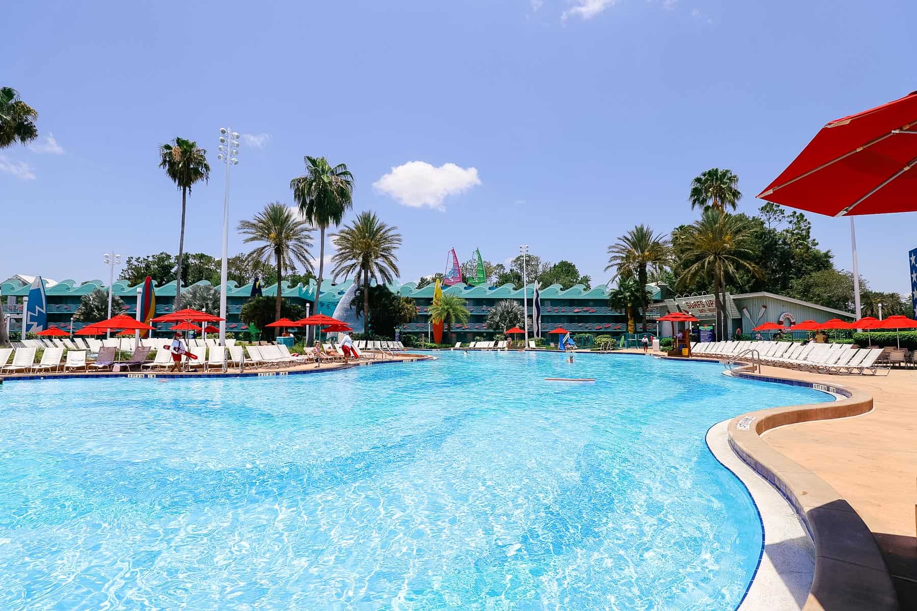 Disney’s All-Star Sports Surfboard Bay Pool To Close for Refurbishment in 2026