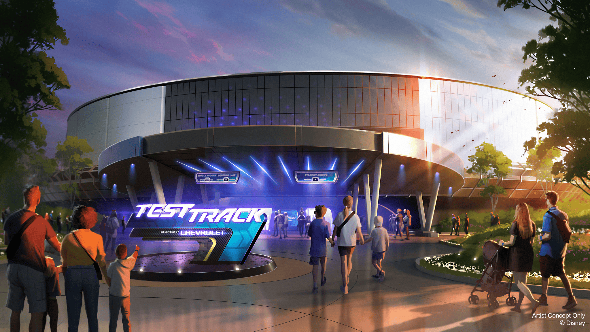 Test Track new look 