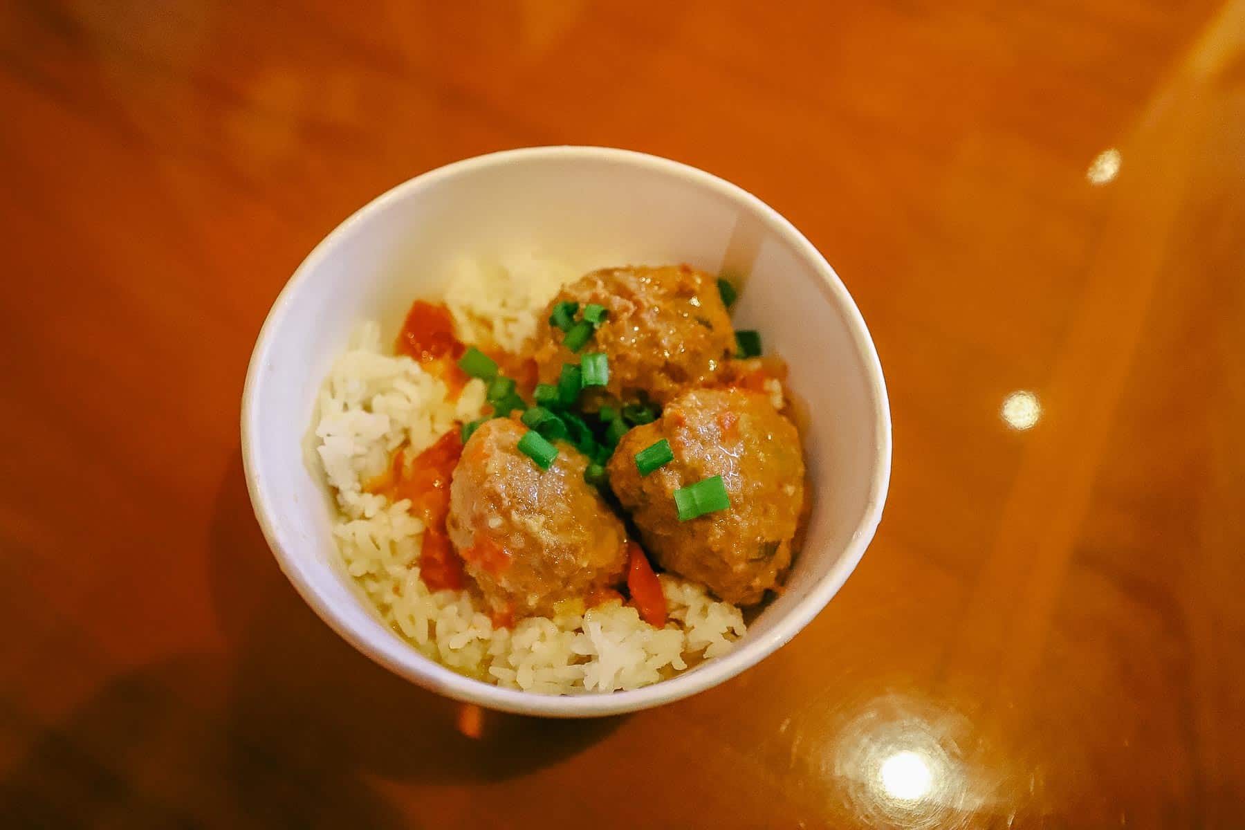 Thai Coconut Meatballs from Capt. Cook's 