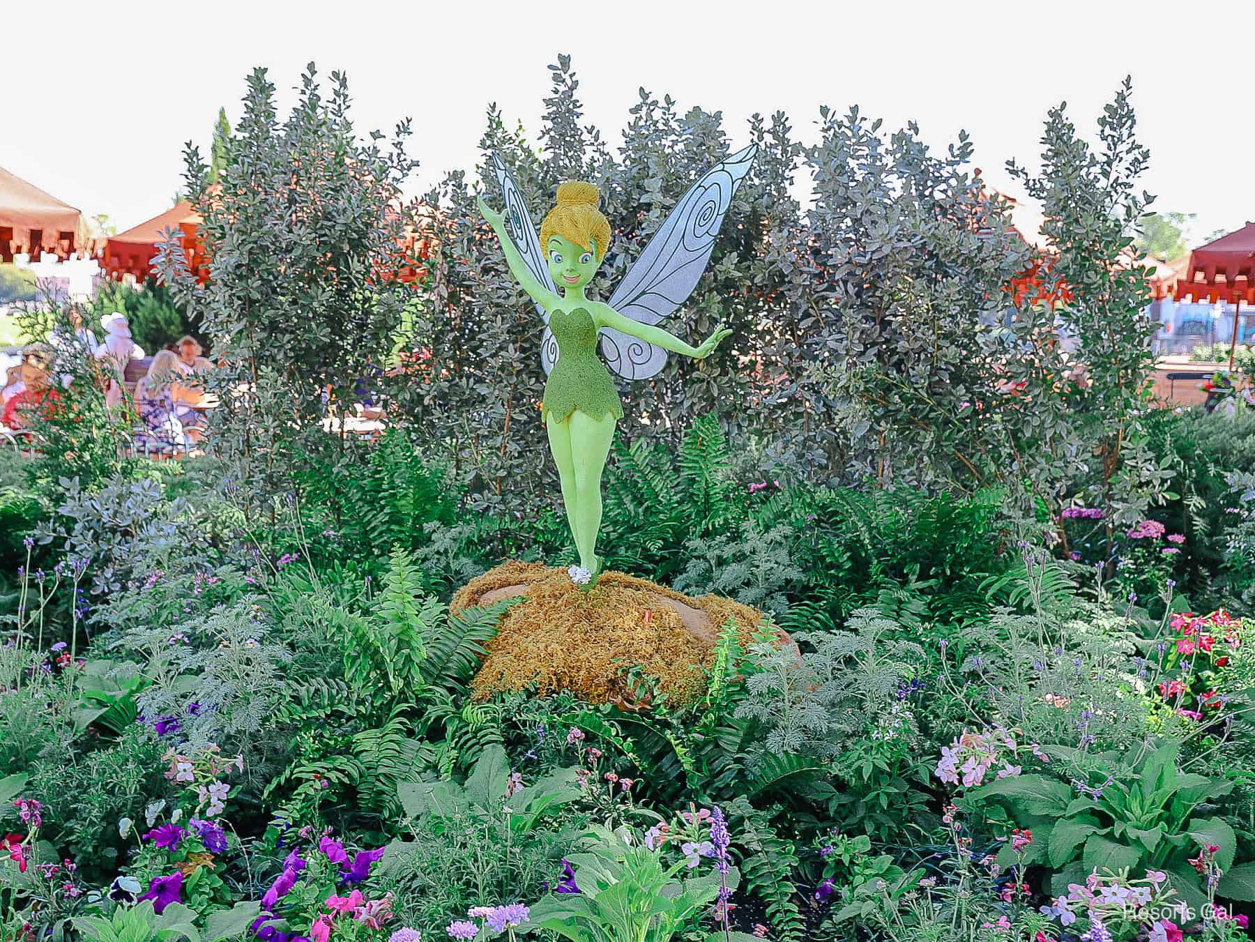 Through the Years: The Tinker Bell Topiary at Epcot’s Flower and Garden (Photos)