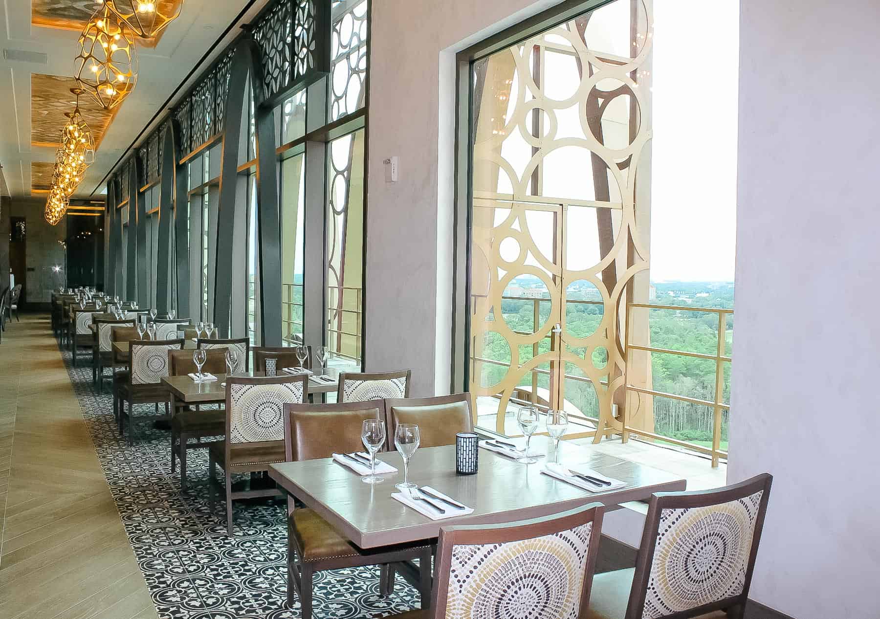 interior dining room of Toledo at Disney's Coronado Springs 