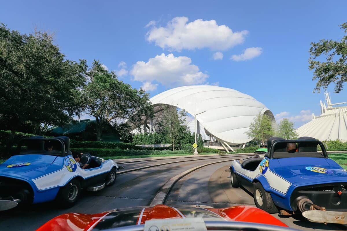 Tomorrowland Speedway Magic Kingdom