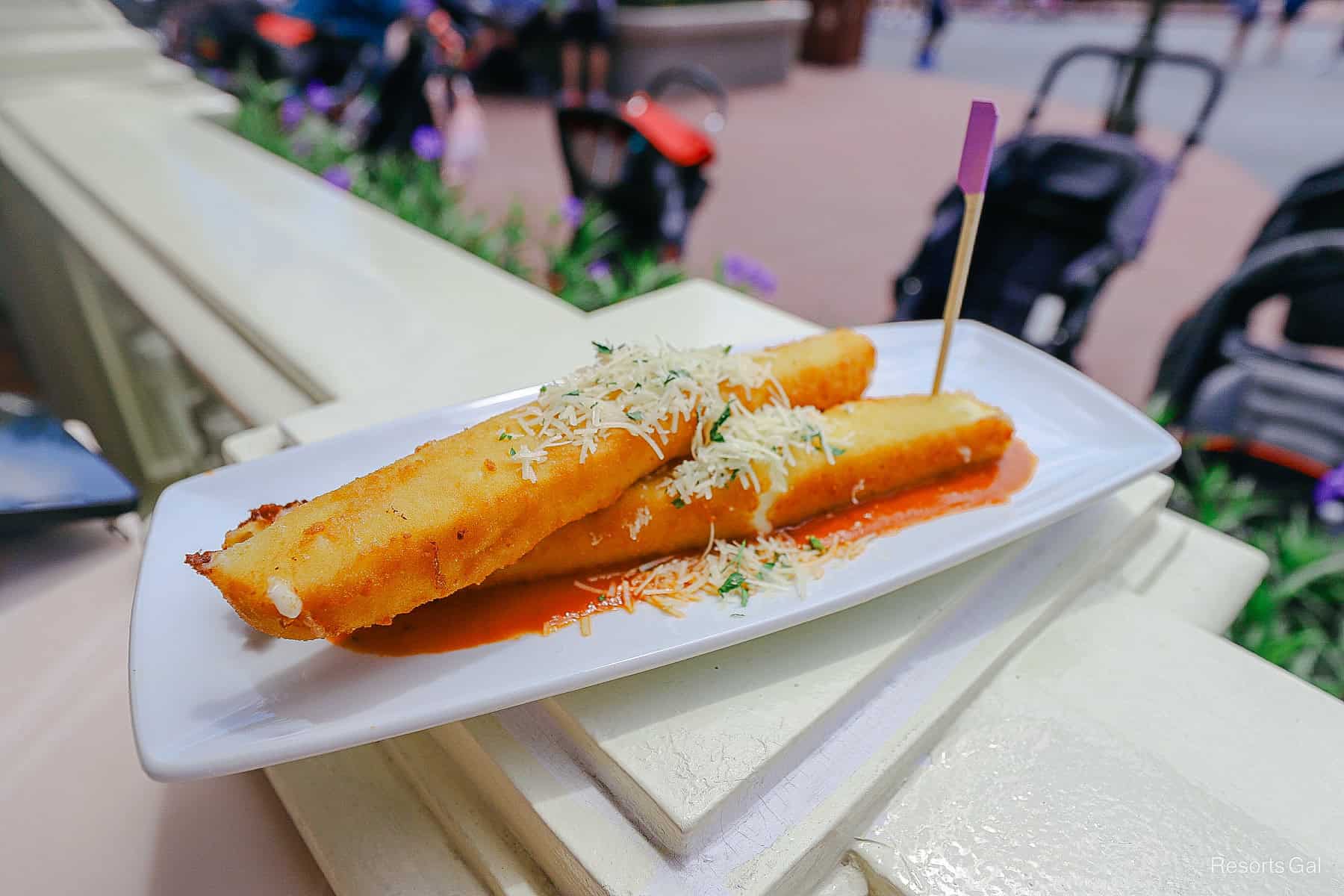 an order of cheese sticks from Tony's Town Square Restaurant 