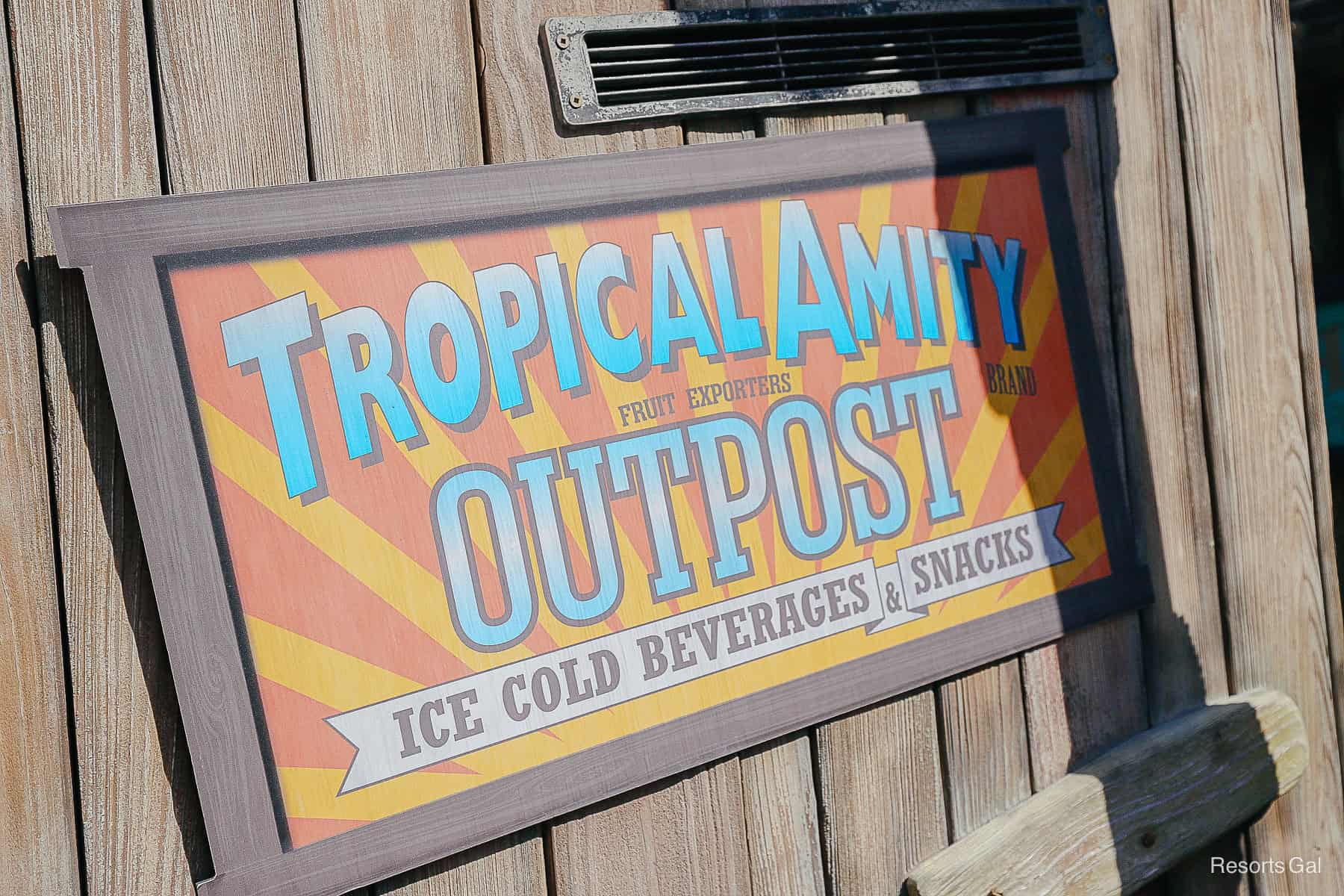 Tropical Amity Outpost Crush Cart 