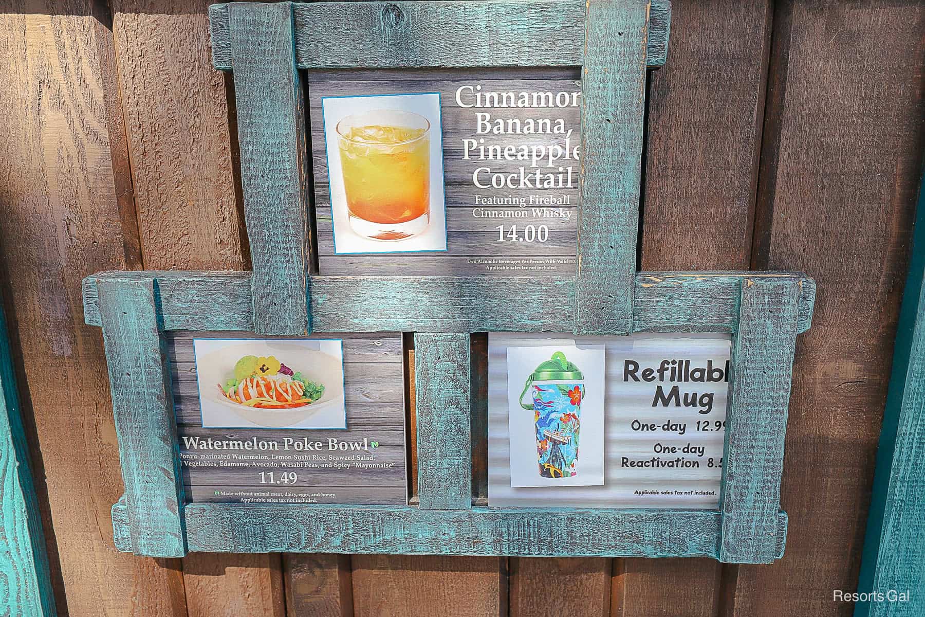 specialty items for 2024 like the Watermelon Poke Bowl at Typhoon Lagoon 