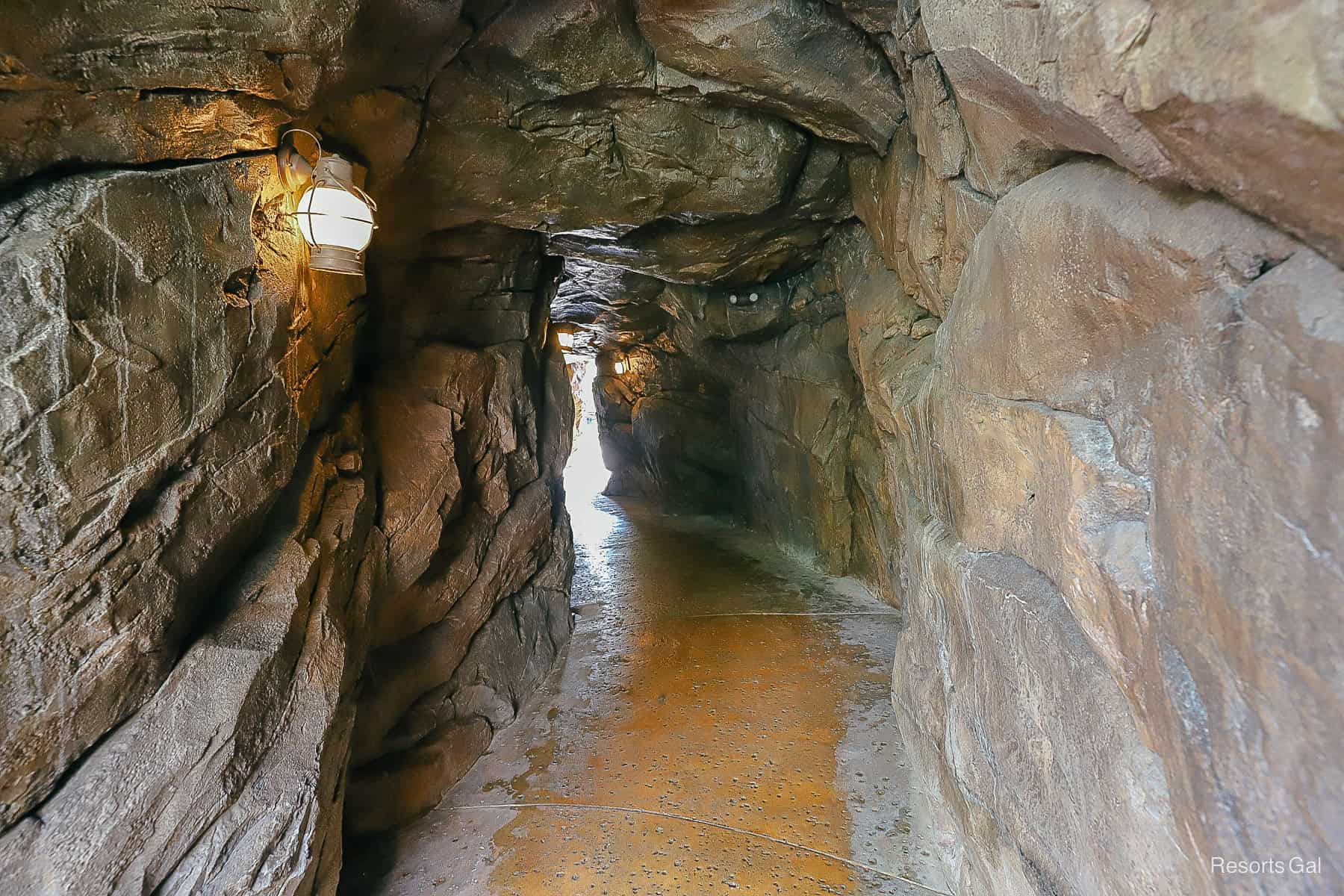 the Forgotten Grotto Cave near the lazy river at Typhoon Lagoon 