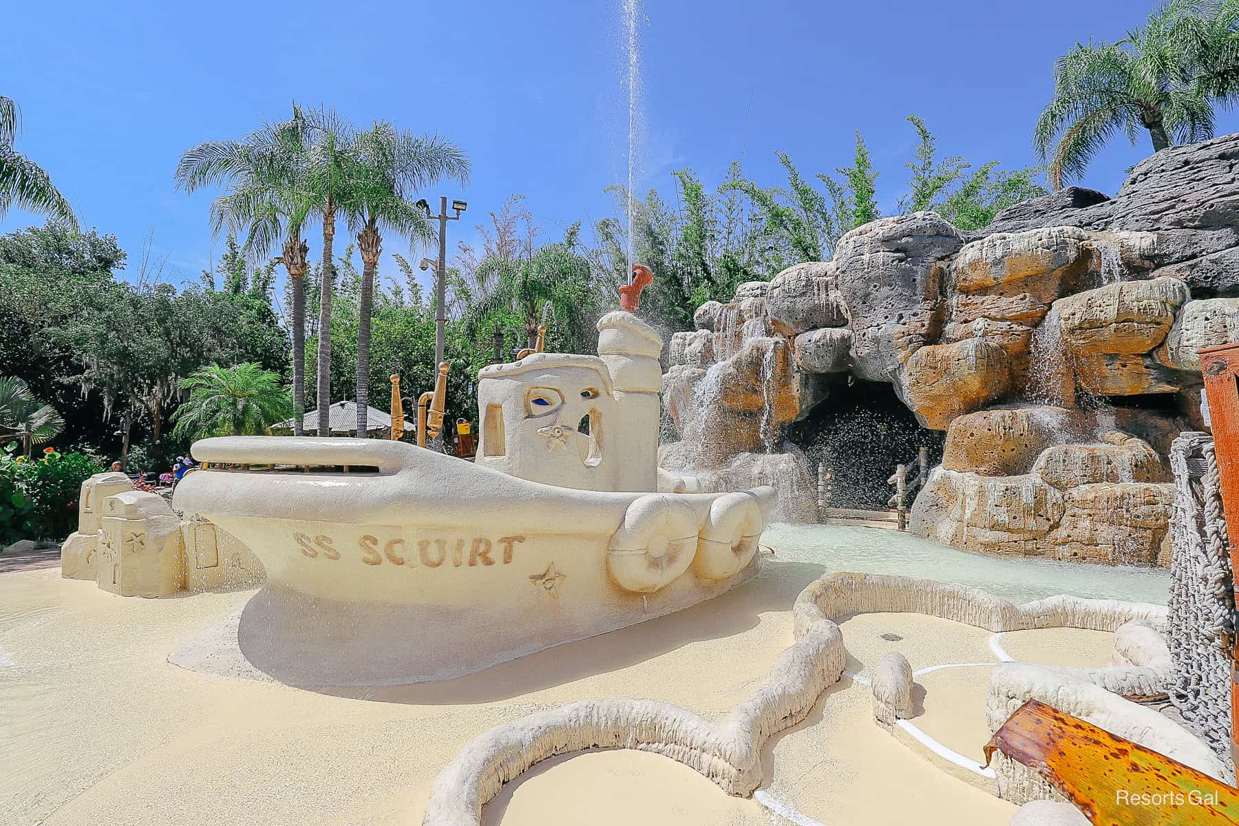 the SS Squirt at Disney's Typhoon Lagoon 