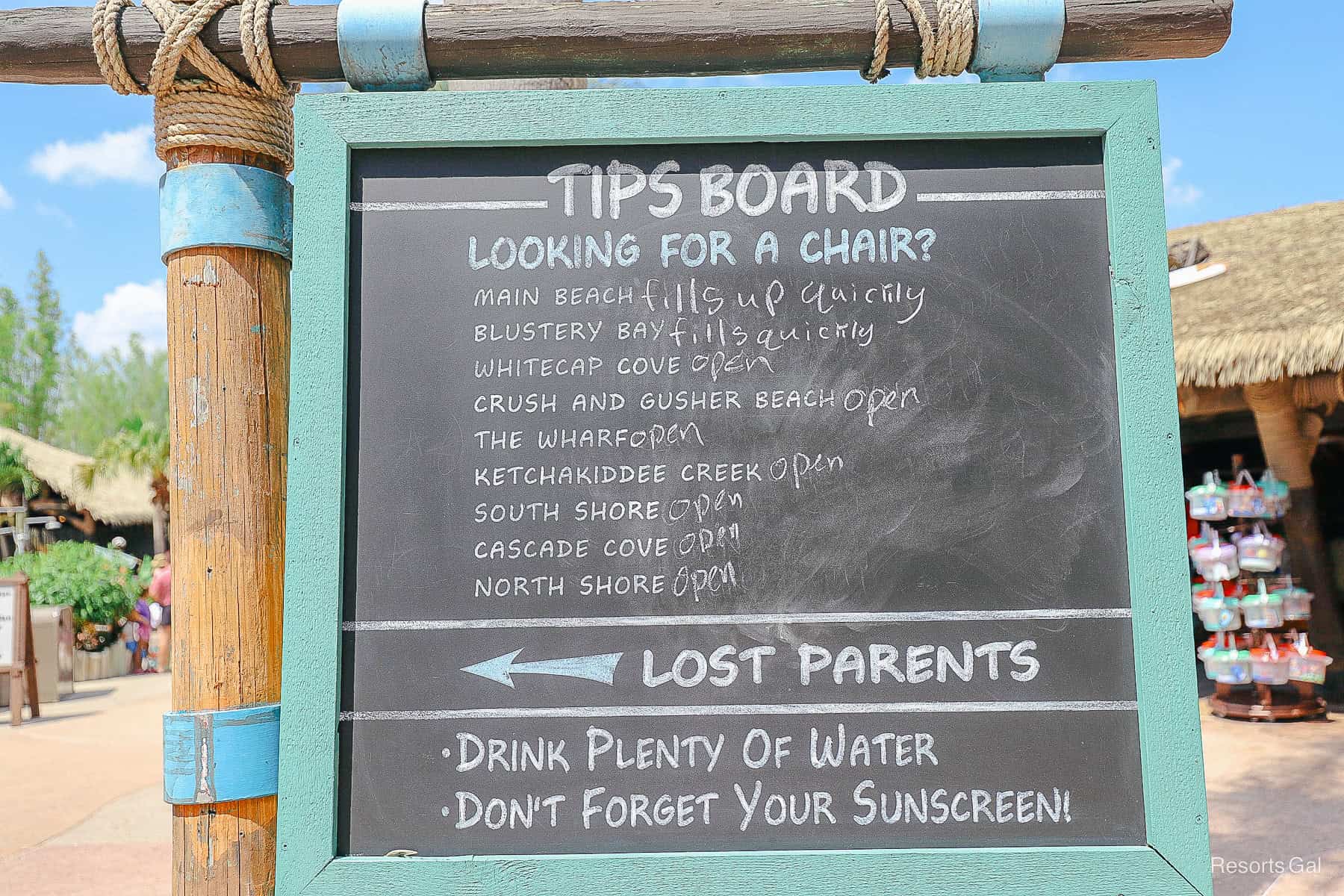 Tip Board 