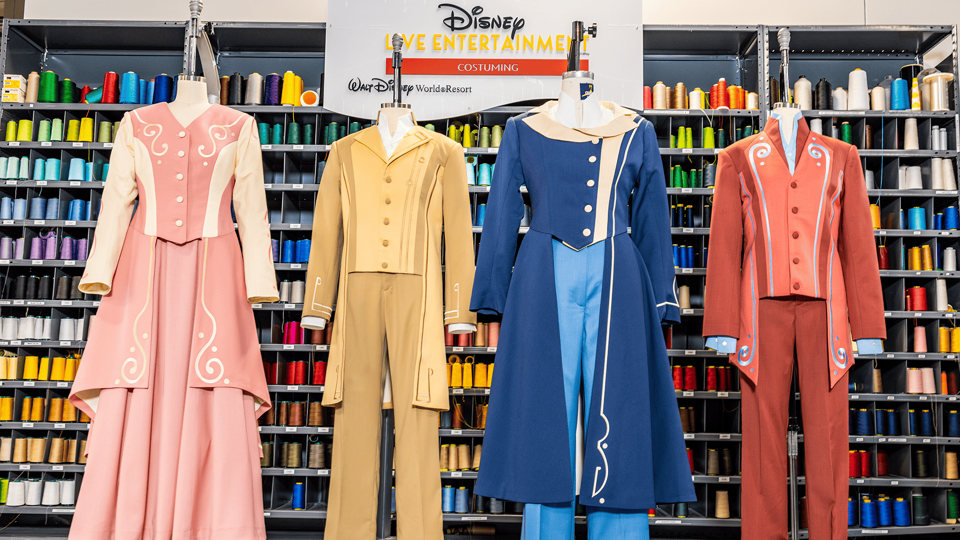 new costumes for Voices of Liberty at Epcot