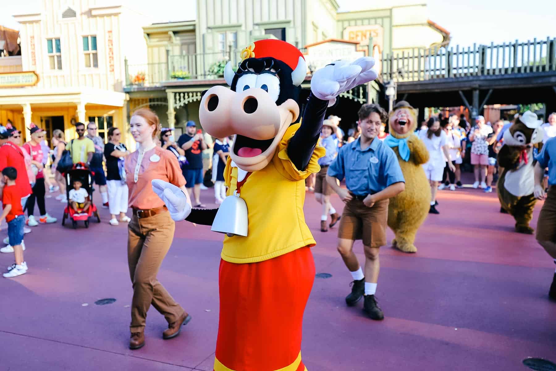 Clarabelle Cow at Disney World