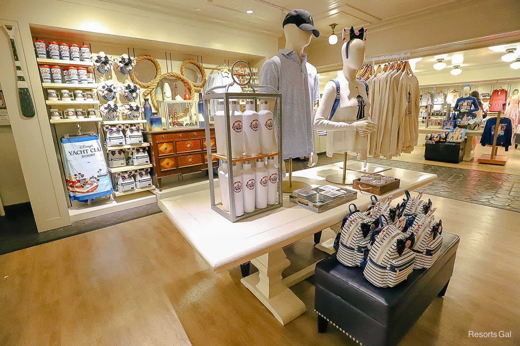 New Resort Branded Merchandise at Disney’s Yacht Club (Minnie Ears & Loungefly)