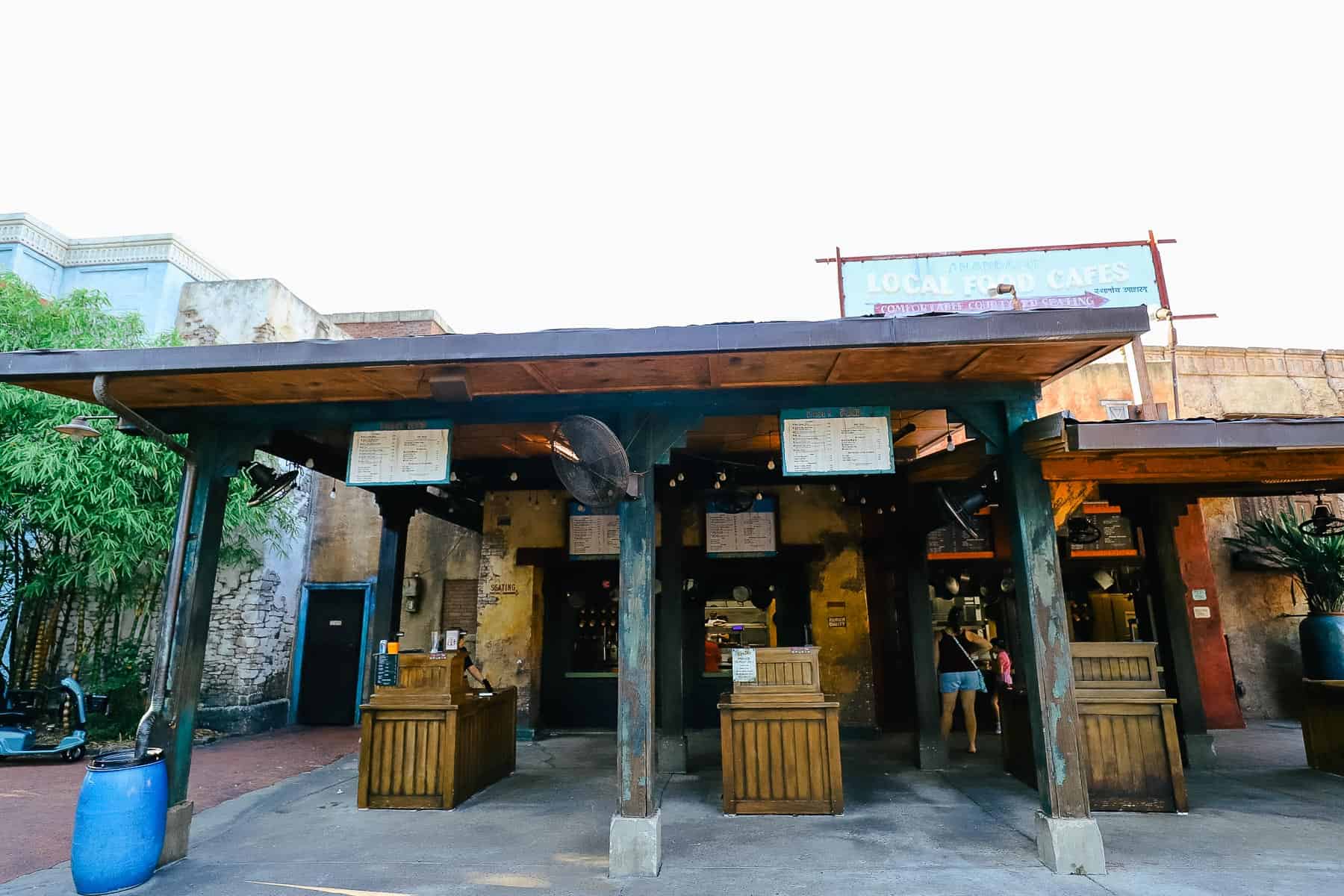 the ordering area for the Yak and Yeti quick service at Disney's Animal Kingdom 